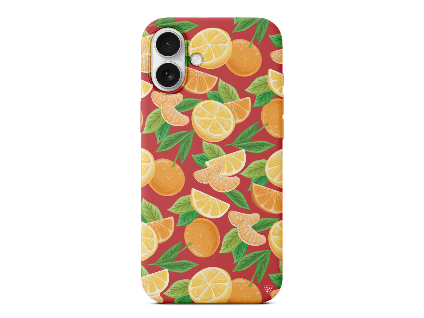 Portakal Dilimleri Lansman Model İçi Kadife Silikon Telefon Kılıfı – Plus Serisine Özel