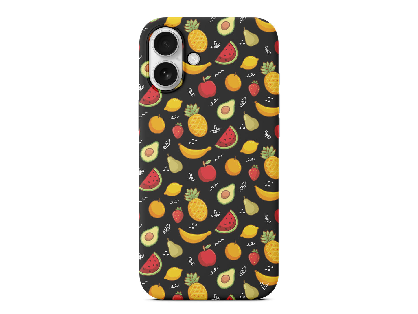 Minik Meyveler Lansman Model İçi Kadife Silikon Telefon Kılıfı – Plus Serisine Özel