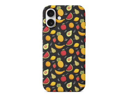 Minik Meyveler Lansman Model İçi Kadife Silikon Telefon Kılıfı – Plus Serisine Özel