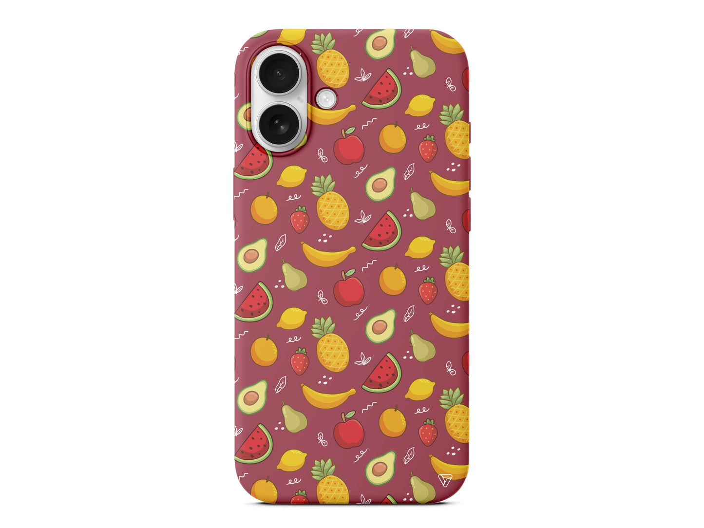 Minik Meyveler Lansman Model İçi Kadife Silikon Telefon Kılıfı – Plus Serisine Özel