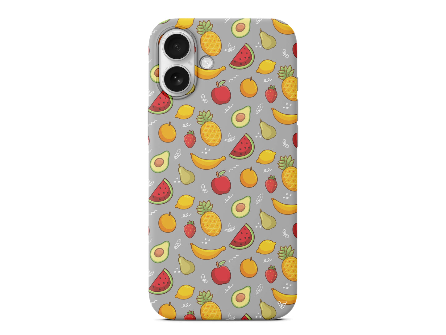 Minik Meyveler Lansman Model İçi Kadife Silikon Telefon Kılıfı