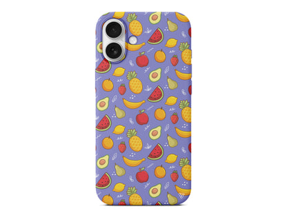 Minik Meyveler Lansman Model İçi Kadife Silikon Telefon Kılıfı – Plus Serisine Özel