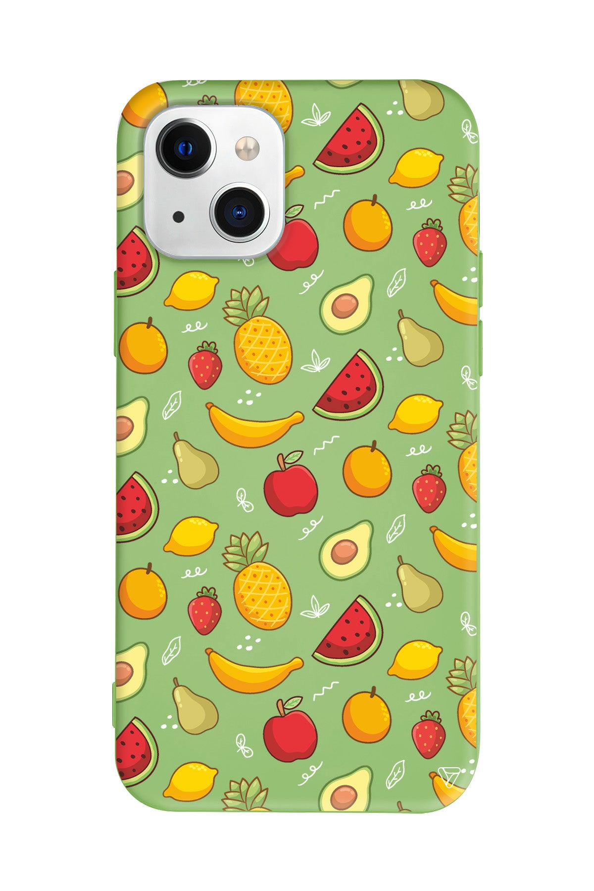 Minik Meyveler Lansman Model İçi Kadife Silikon Telefon Kılıfı – Plus Serisine Özel