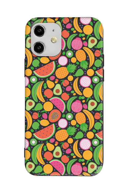 Minik Meyveler 2 Lansman Model İçi Kadife Silikon Telefon Kılıfı