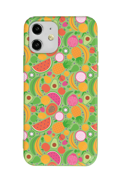 Minik Meyveler 2 Lansman Model İçi Kadife Silikon Telefon Kılıfı