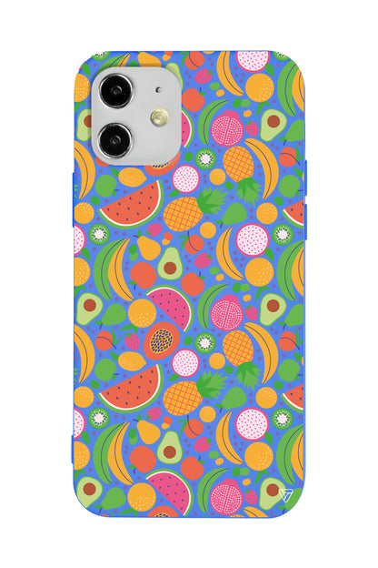 Minik Meyveler 2 Lansman Model İçi Kadife Silikon Telefon Kılıfı