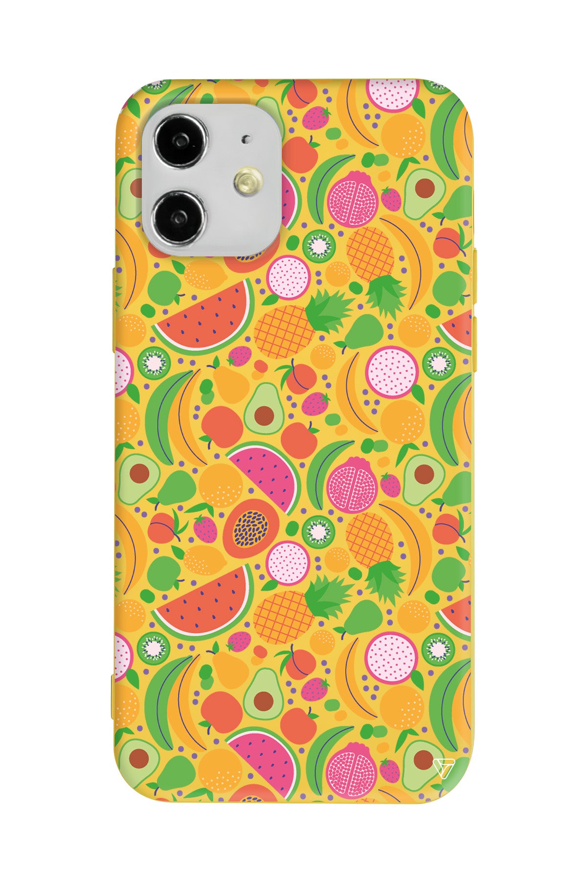 Minik Meyveler 2 Lansman Model İçi Kadife Silikon Telefon Kılıfı