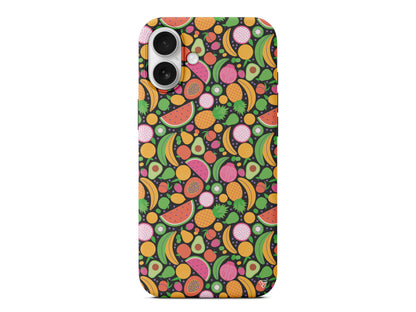 Minik Meyveler 2 Lansman Model İçi Kadife Silikon Telefon Kılıfı – Plus Serisine Özel