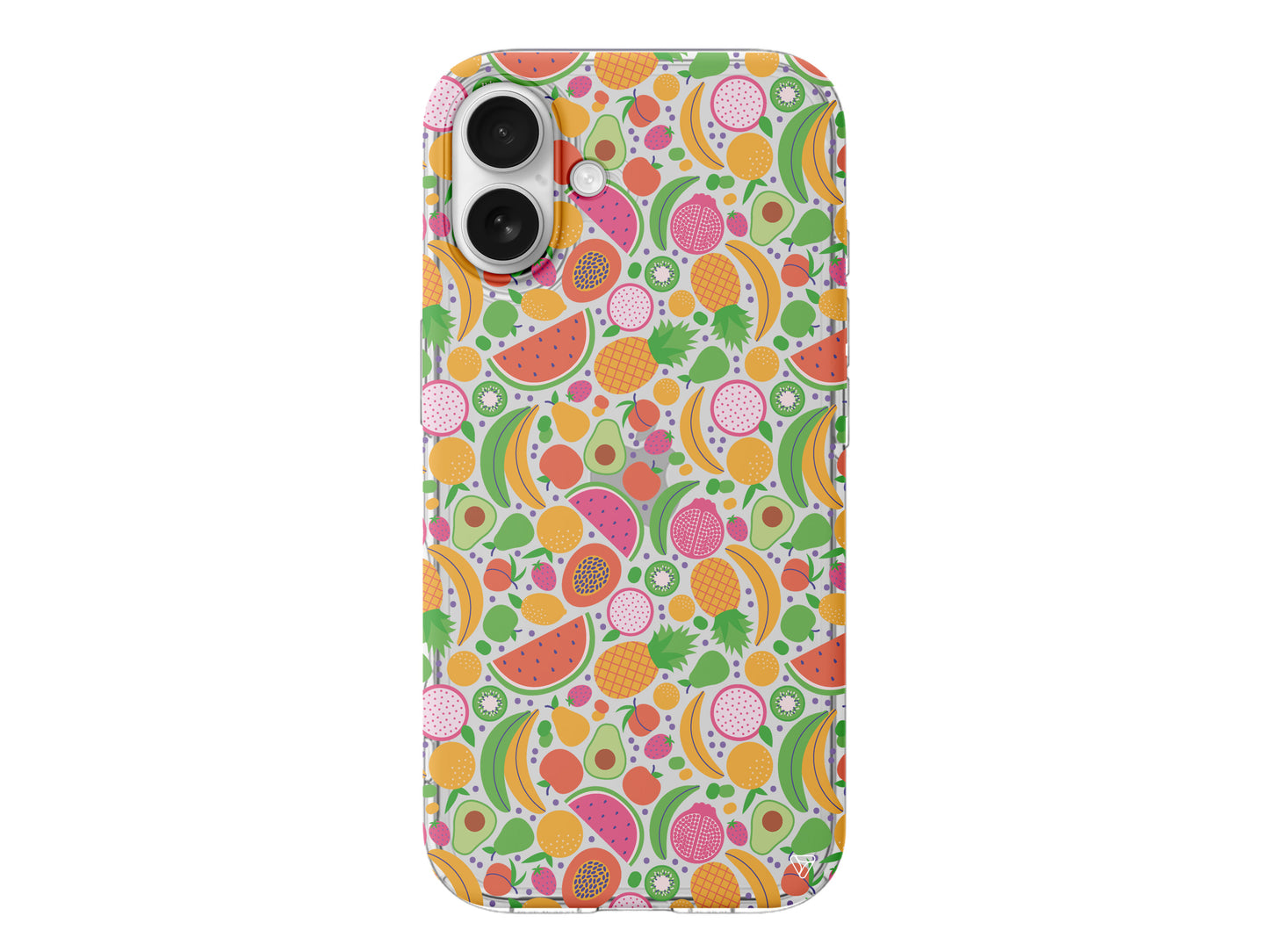 Minik Meyveler 2 Lansman Model İçi Kadife Silikon Telefon Kılıfı – Plus Serisine Özel