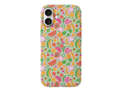 Minik Meyveler 2 Lansman Model İçi Kadife Silikon Telefon Kılıfı