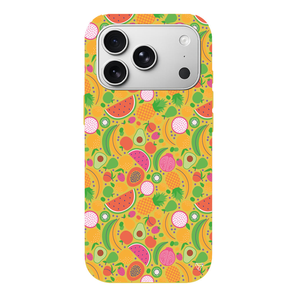 Minik Meyveler 2 Lansman Model İçi Kadife Silikon Telefon Kılıfı