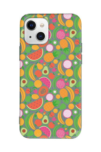 Minik Meyveler 2 Lansman Model İçi Kadife Silikon Telefon Kılıfı