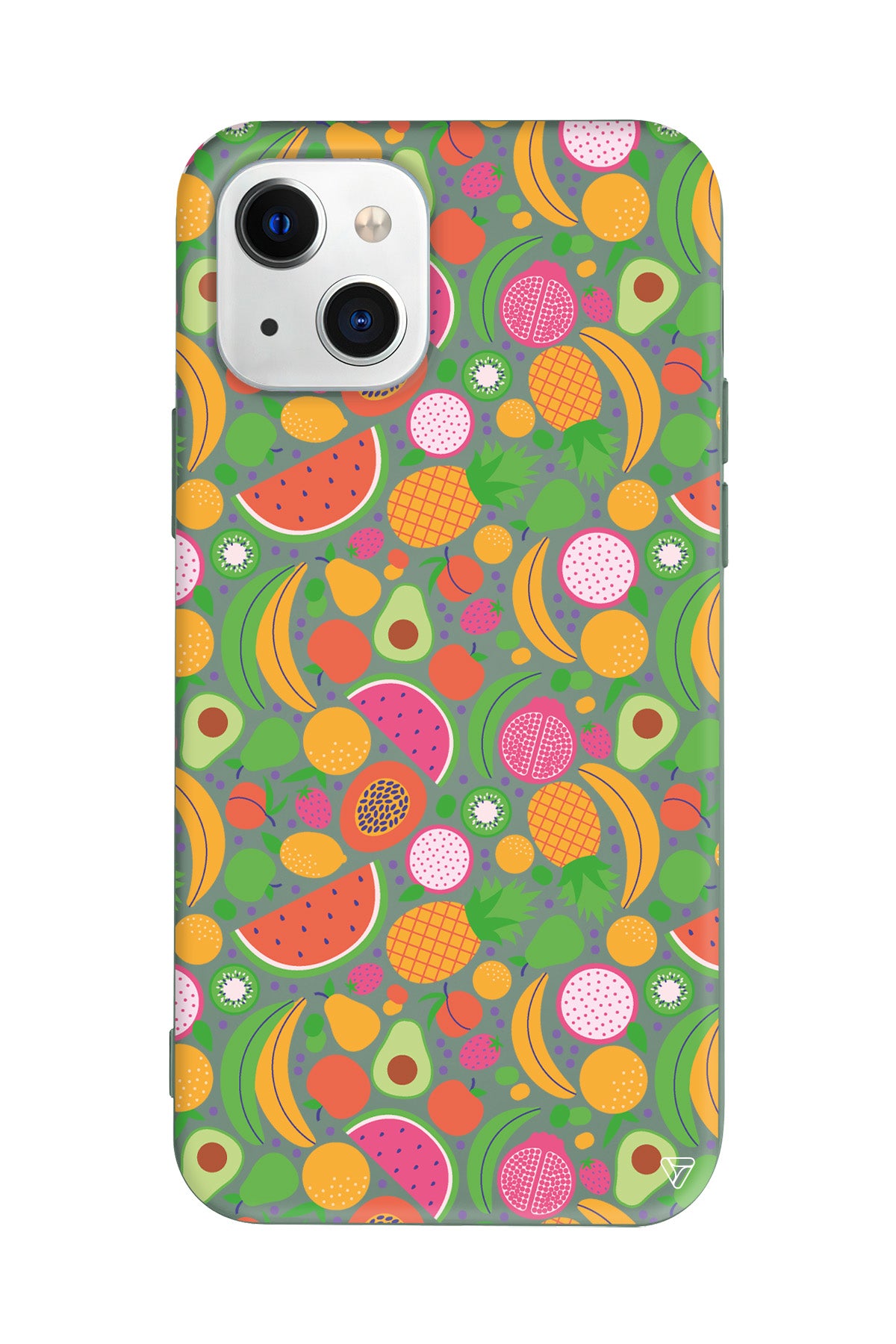 Minik Meyveler 2 Lansman Model İçi Kadife Silikon Telefon Kılıfı – Plus Serisine Özel