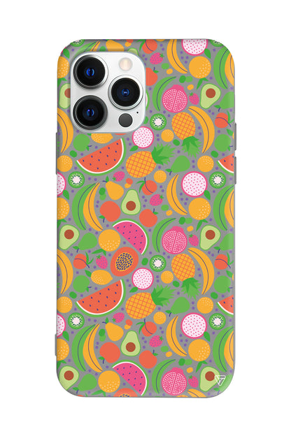 Minik Meyveler 2 Lansman Model İçi Kadife Silikon Telefon Kılıfı