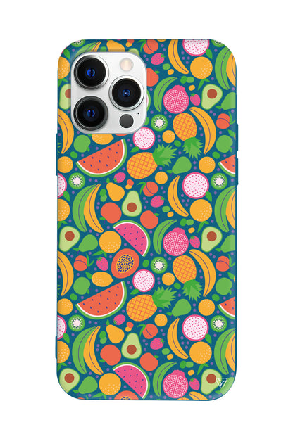 Minik Meyveler 2 Lansman Model İçi Kadife Silikon Telefon Kılıfı