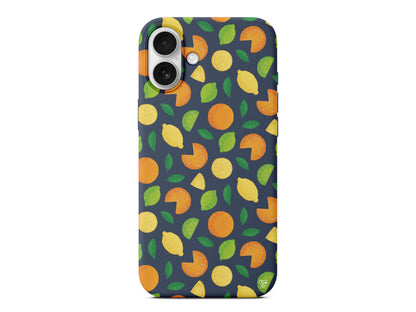 Portakal Limon Lansman Model İçi Kadife Silikon Telefon Kılıfı – Plus Serisine Özel