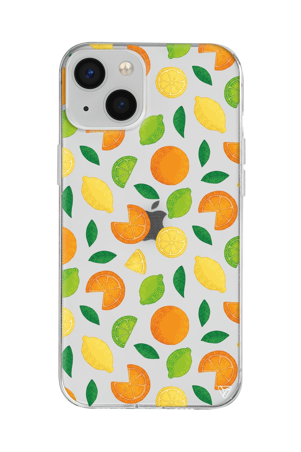 Portakal Limon Lansman Model İçi Kadife Silikon Telefon Kılıfı