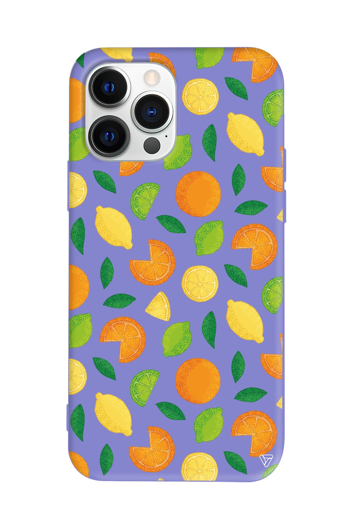 Portakal Limon Lansman Model İçi Kadife Silikon Telefon Kılıfı