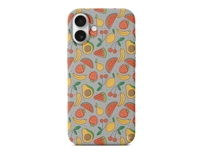 Avakoda Karpuz Muz Lansman Model İçi Kadife Silikon Telefon Kılıfı – Plus Serisine Özel