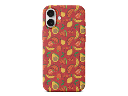 Avakoda Karpuz Muz Lansman Model İçi Kadife Silikon Telefon Kılıfı – Plus Serisine Özel