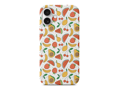 Avakoda Karpuz Muz Lansman Model İçi Kadife Silikon Telefon Kılıfı – Plus Serisine Özel