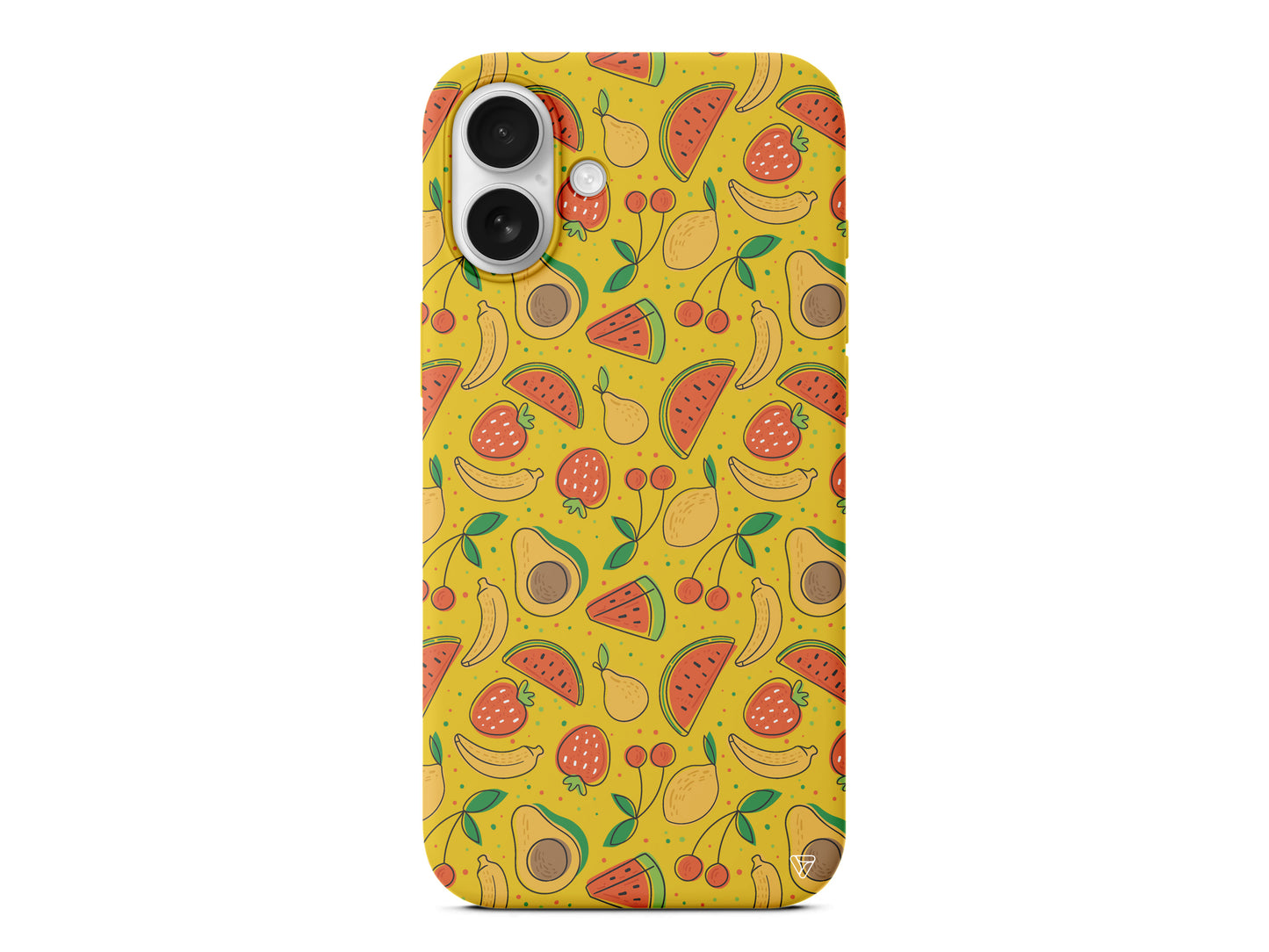 Avakoda Karpuz Muz Lansman Model İçi Kadife Silikon Telefon Kılıfı – Plus Serisine Özel