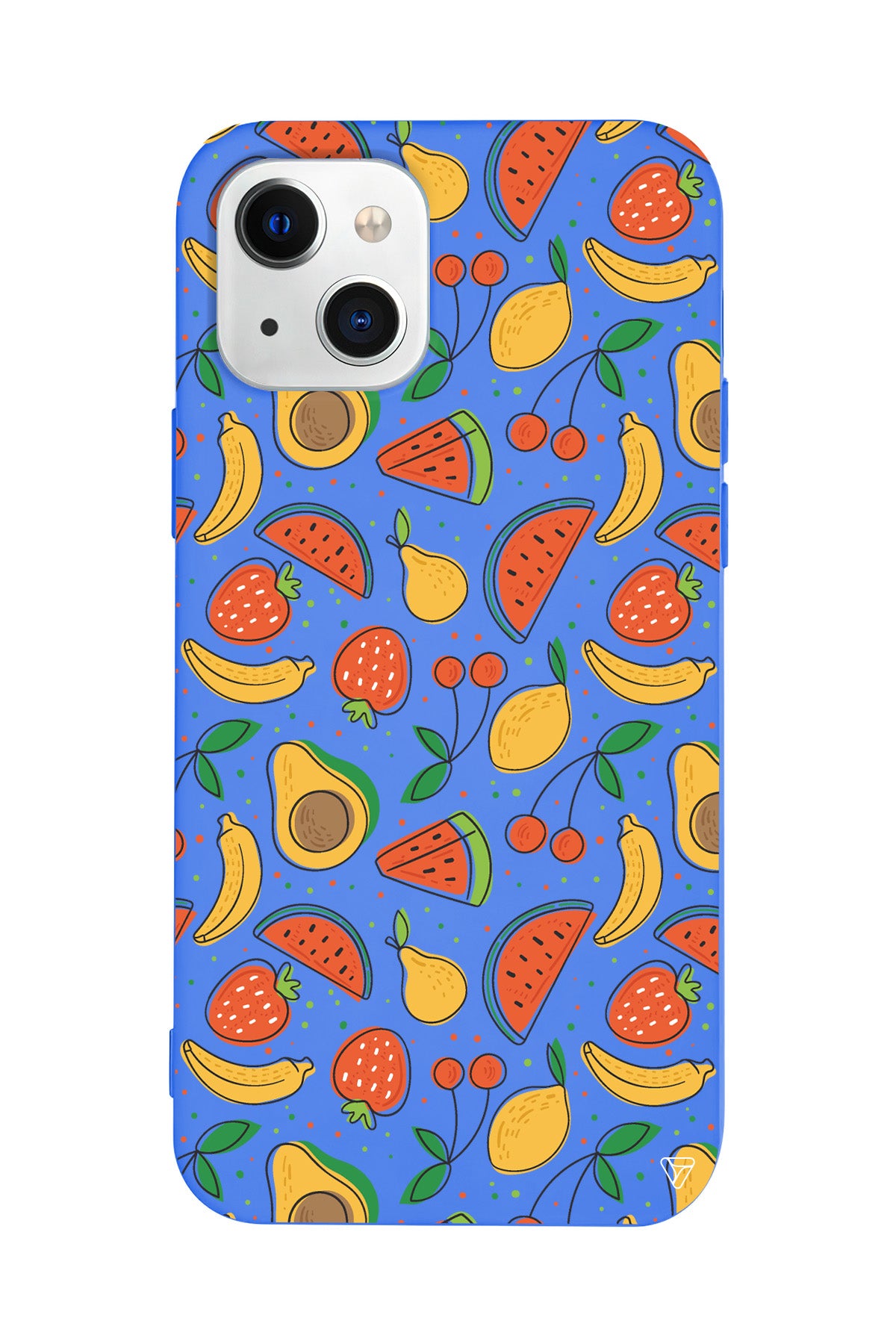 Avakoda Karpuz Muz Lansman Model İçi Kadife Silikon Telefon Kılıfı – Plus Serisine Özel