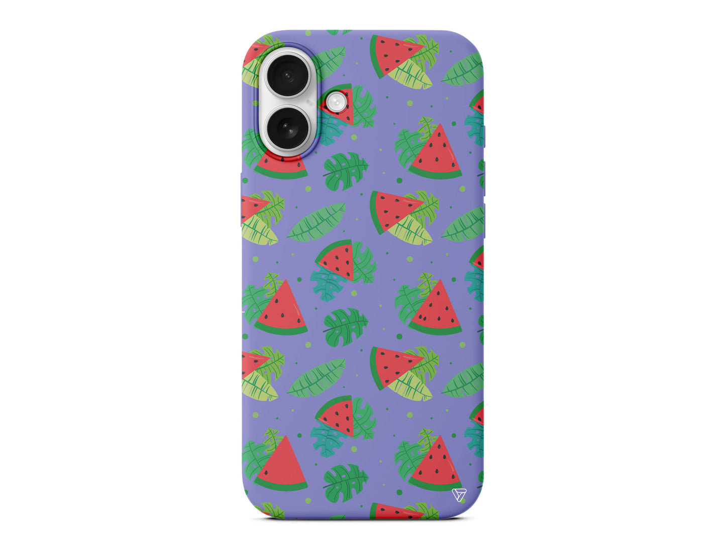 Karpuz Dilimleri Lansman Model İçi Kadife Silikon Telefon Kılıfı