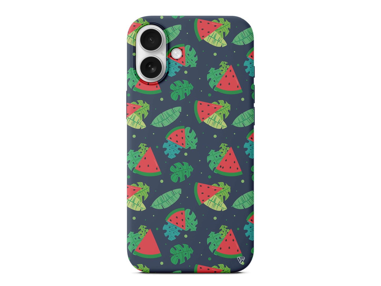 Karpuz Dilimleri Lansman Model İçi Kadife Silikon Telefon Kılıfı