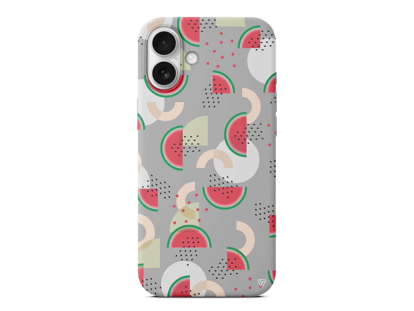 Karpuz Pattern Lansman Model İçi Kadife Silikon Telefon Kılıfı – Plus Serisine Özel