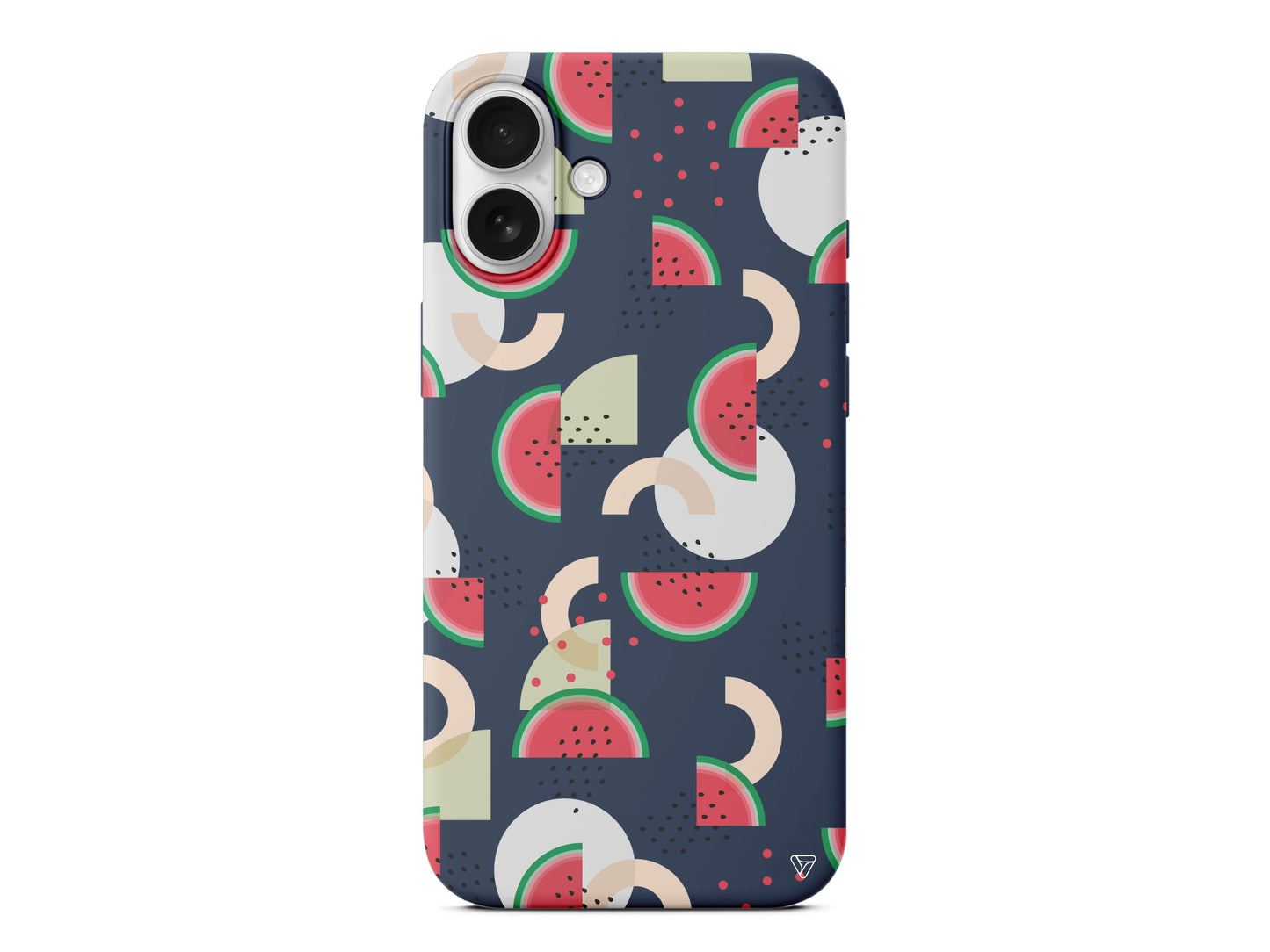 Karpuz Pattern Lansman Model İçi Kadife Silikon Telefon Kılıfı – Plus Serisine Özel