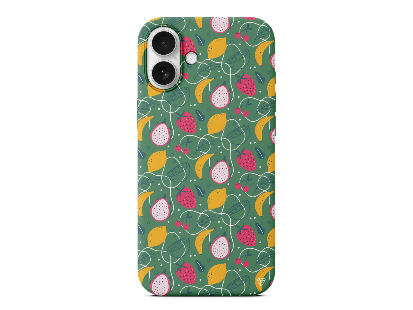 Cizgisel Meyveler 2 Lansman Model İçi Kadife Silikon Telefon Kılıfı – Plus Serisine Özel