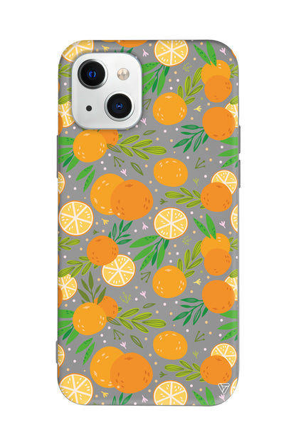 Portakal Bahcesi 2 Lansman Model İçi Kadife Silikon Telefon Kılıfı