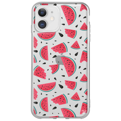 Karpuzlar Lansman Model İçi Kadife Silikon Telefon Kılıfı