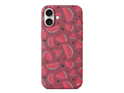 Karpuzlar Lansman Model İçi Kadife Silikon Telefon Kılıfı