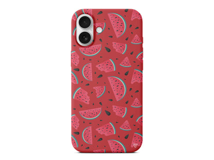 Karpuzlar Lansman Model İçi Kadife Silikon Telefon Kılıfı – Plus Serisine Özel