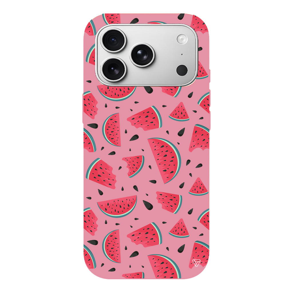 Karpuzlar Lansman Model İçi Kadife Silikon Telefon Kılıfı
