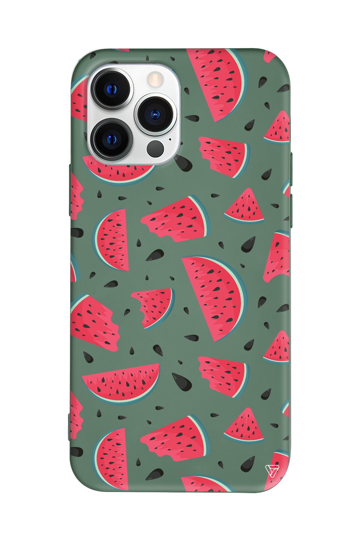 Karpuzlar Lansman Model İçi Kadife Silikon Telefon Kılıfı