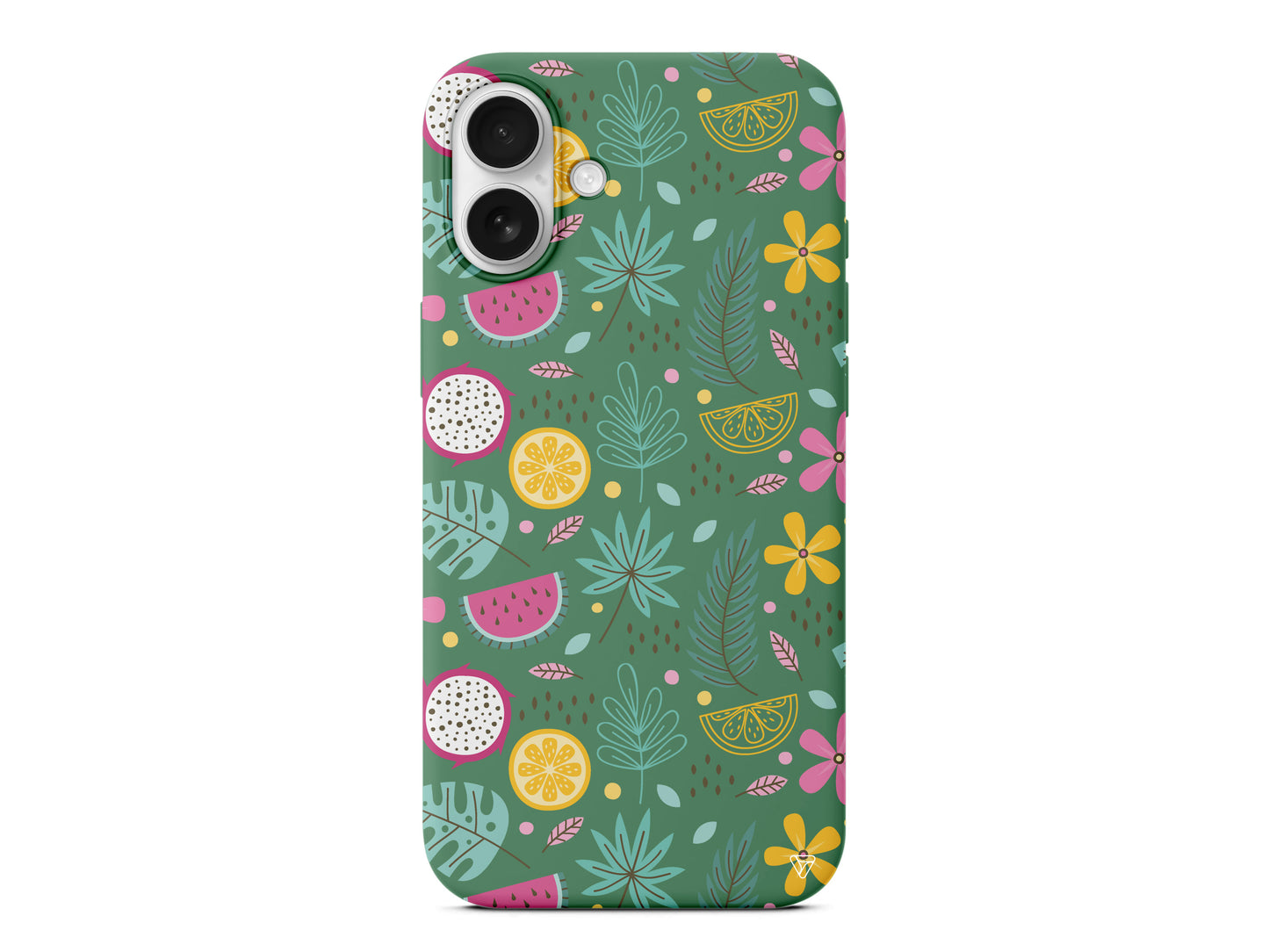 Cicekler Meyveler Lansman Model İçi Kadife Silikon Telefon Kılıfı