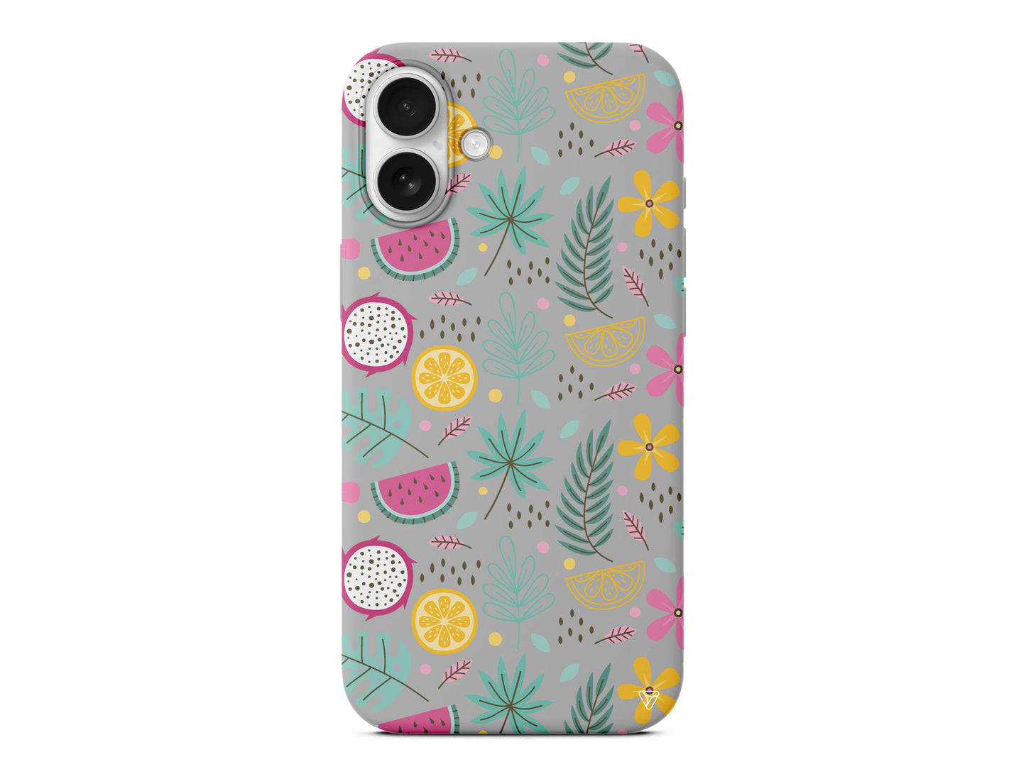 Cicekler Meyveler Lansman Model İçi Kadife Silikon Telefon Kılıfı