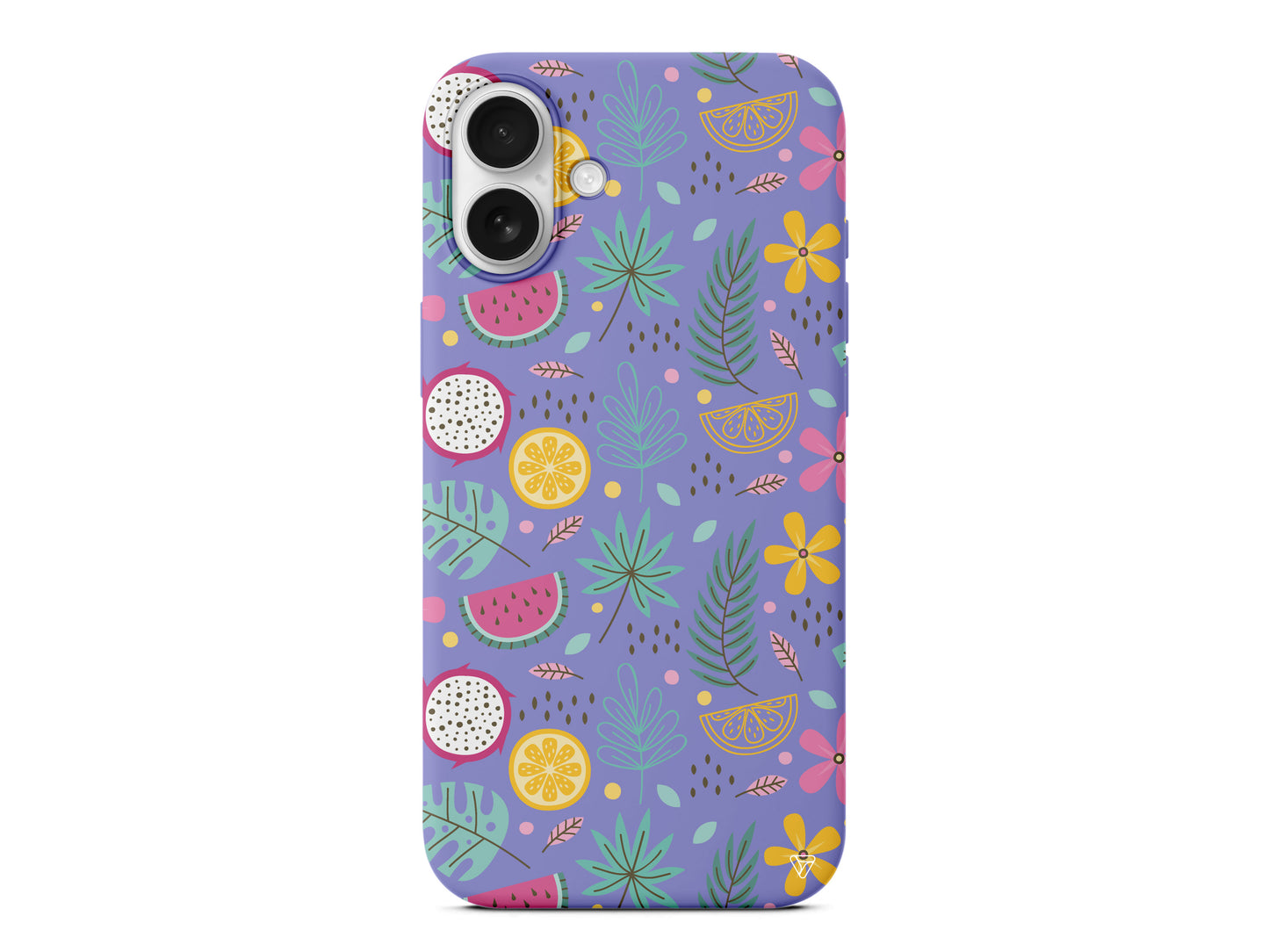 Cicekler Meyveler Lansman Model İçi Kadife Silikon Telefon Kılıfı