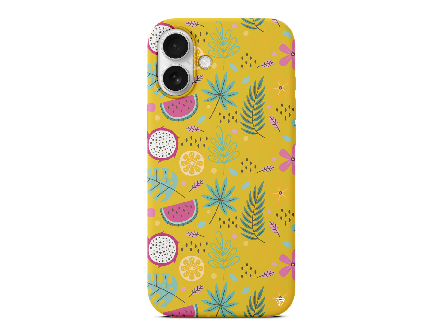 Cicekler Meyveler Lansman Model İçi Kadife Silikon Telefon Kılıfı