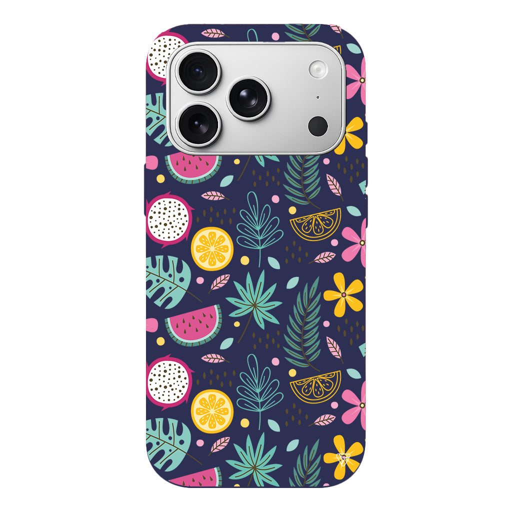 Cicekler Meyveler Lansman Model İçi Kadife Silikon Telefon Kılıfı