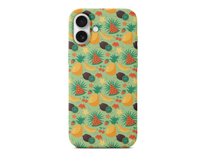 Kivili Meyveler Lansman Model İçi Kadife Silikon Telefon Kılıfı – Plus Serisine Özel