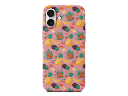 Kivili Meyveler Lansman Model İçi Kadife Silikon Telefon Kılıfı – Plus Serisine Özel