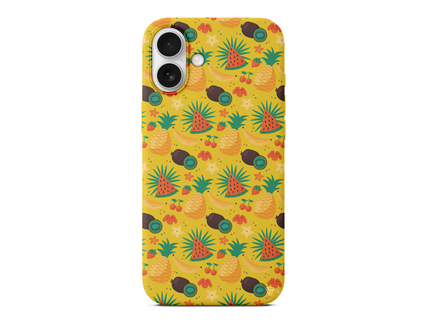 Kivili Meyveler Lansman Model İçi Kadife Silikon Telefon Kılıfı