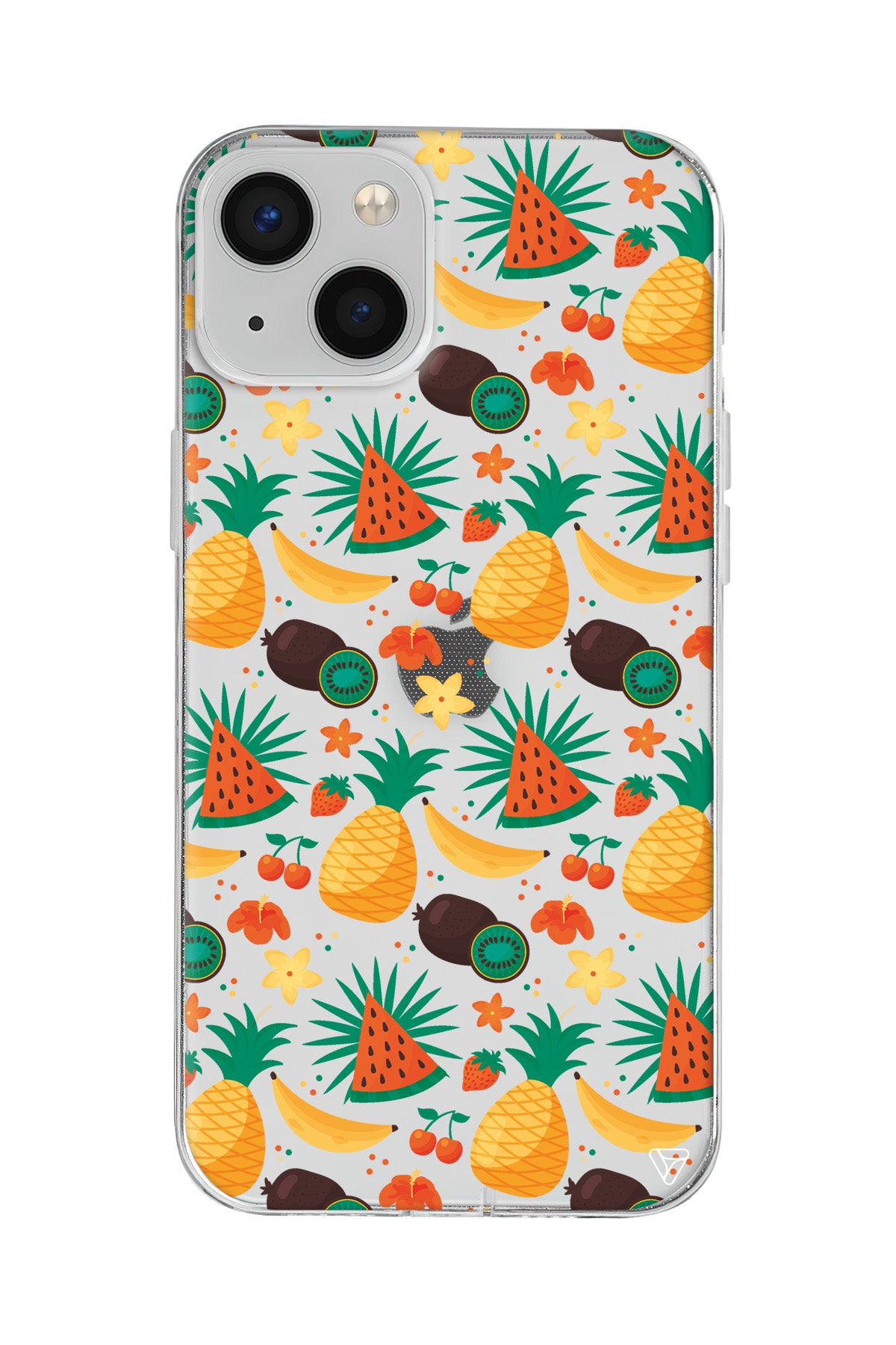 Kivili Meyveler Lansman Model İçi Kadife Silikon Telefon Kılıfı – Plus Serisine Özel