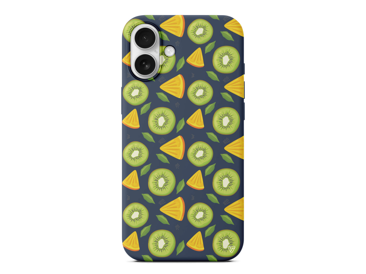 Kivi ve Portakal Lansman Model İçi Kadife Silikon Telefon Kılıfı – Plus Serisine Özel