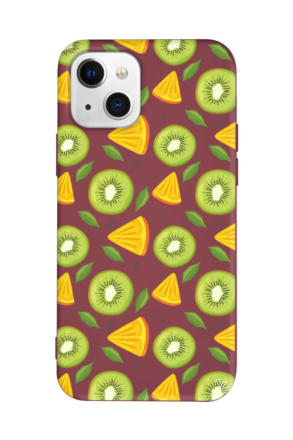 Kivi ve Portakal Lansman Model İçi Kadife Silikon Telefon Kılıfı – Plus Serisine Özel