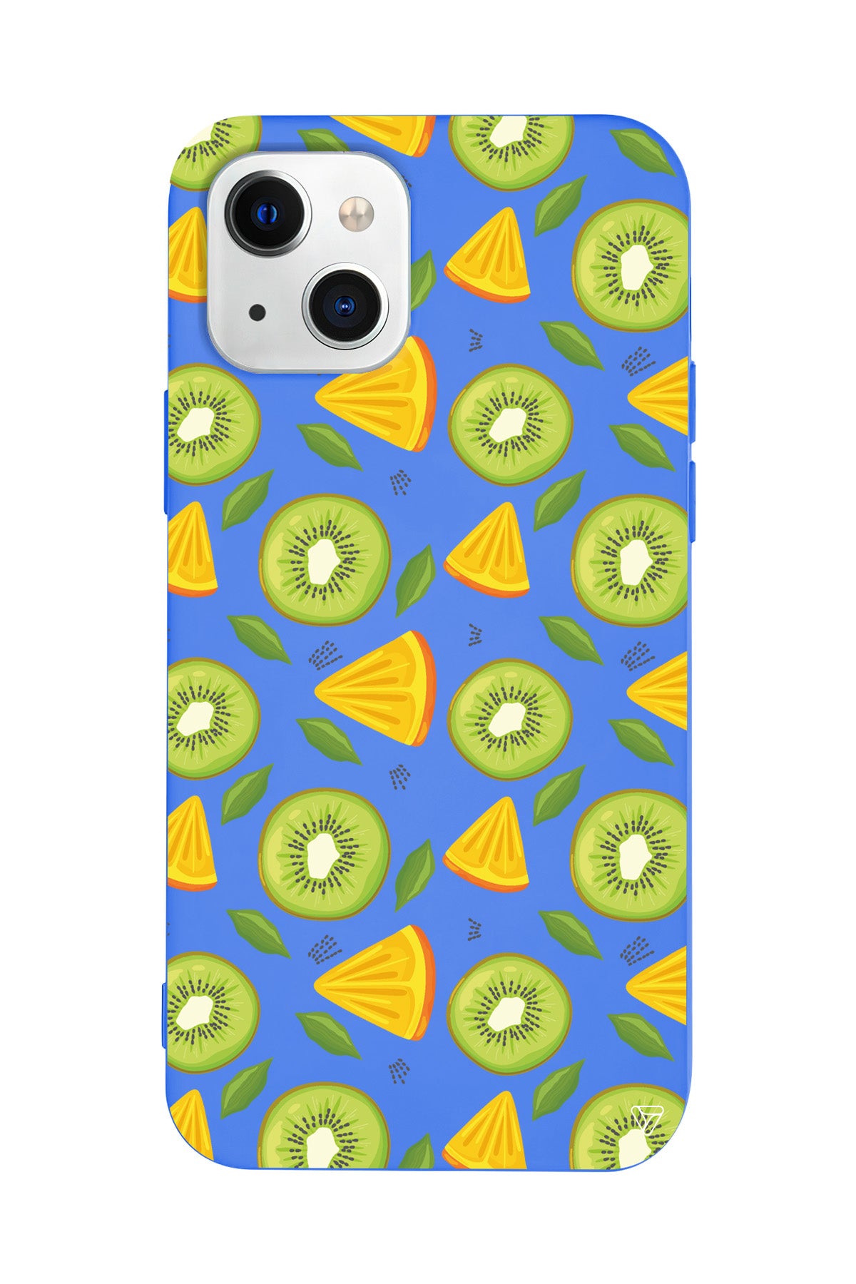 Kivi ve Portakal Lansman Model İçi Kadife Silikon Telefon Kılıfı – Plus Serisine Özel